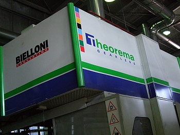 Общий вид рулонной флексографической 8-цветной печатной машины “Theorema” фирмы “BIELLONI” (Италия)