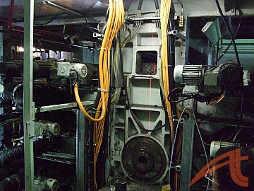 Лазерное центрирование расточной борштанги при ремонте печатной машины “Theorema” фирмы “BIELLONI” 